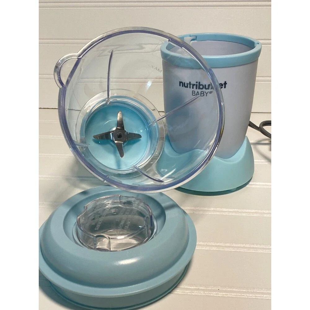 Nutribullet Baby Food Blender Mixer Blue/White NBY50100